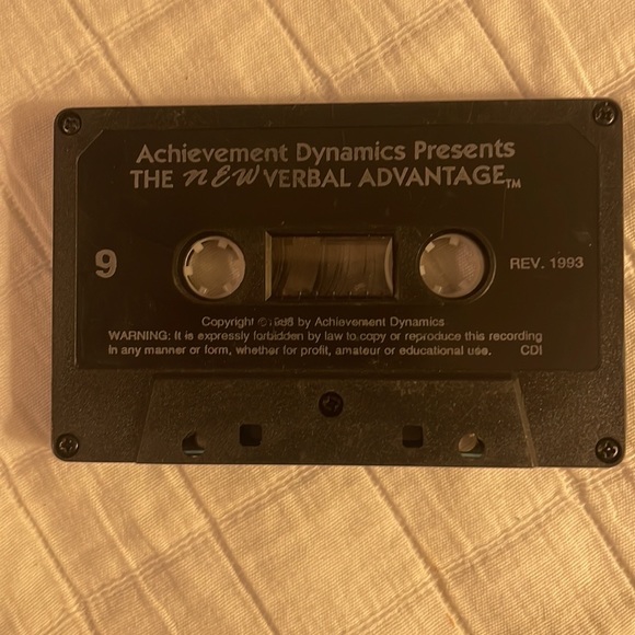 Achievement dynamics the new verbal advantage Cassette tapes - Picture 11 of 12